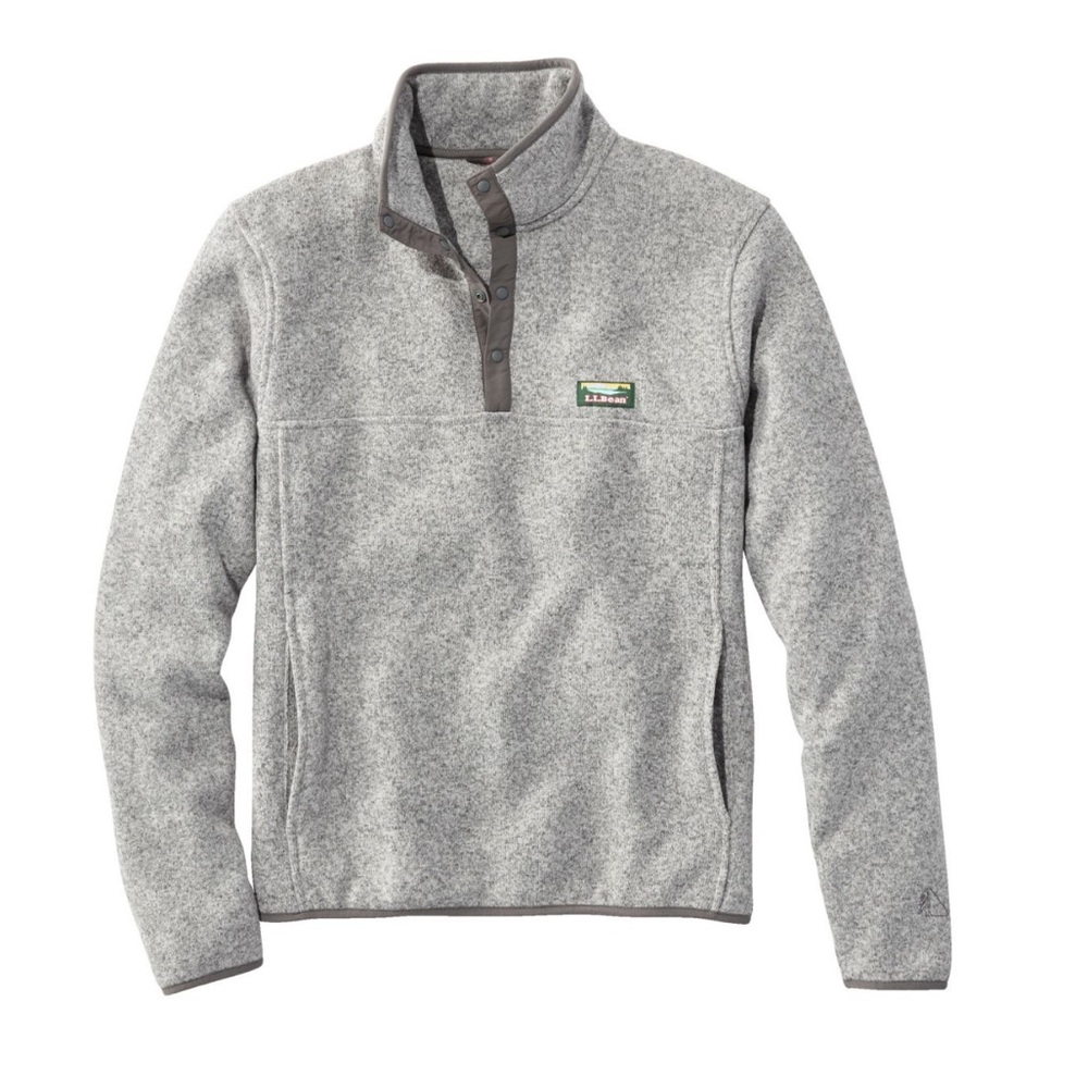 L.L Bean Gray Sweater Pullover